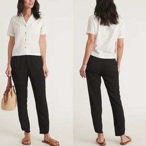 NWoT Marine Layer Black Pants Pull On Womens Size S